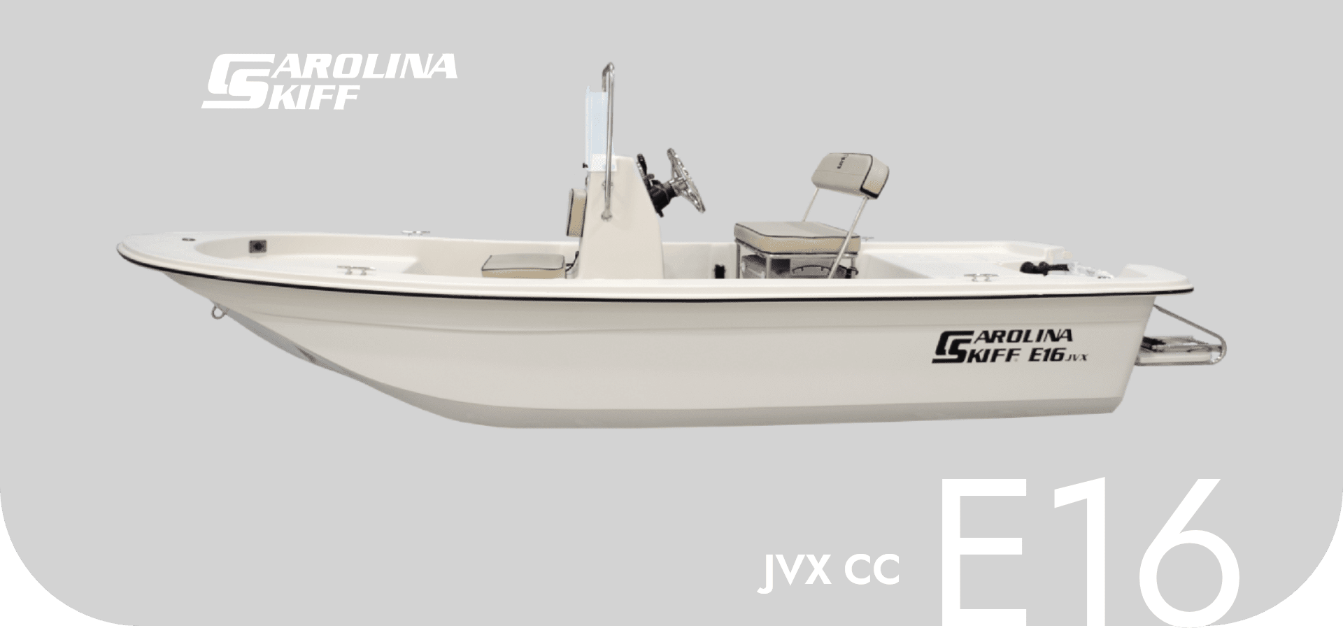 Carolina Skiff E16 JVX CC | Nautical Ventures